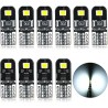 Ampoules T10 LED CANBUS Sans Erreur 12V Blanc Pas De Polarité Conçu W5W 194 501 168 Wedge Intérieur De Voiture Lumière Dôme Port