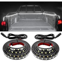 36W Ruban à LED pour Camion Plateau, 180 LEDs 12V Feux de Travail LED IP68 étanche pour lumière d'auvent RV, Zone de Chargement 