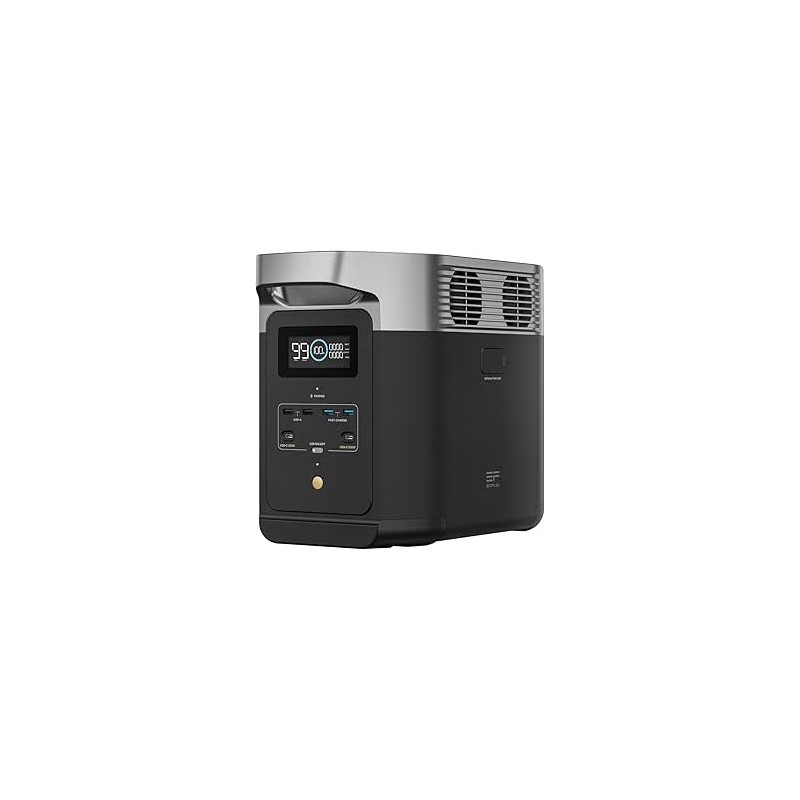 EcoFlow DELTA 2 Station électrique portable avec capacité évolutive de 1-3 kWh, batterie LFP, charge rapide, générateur solaire 