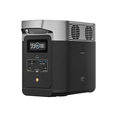 EcoFlow DELTA 2 Station électrique portable avec capacité évolutive de 1-3 kWh, batterie LFP, charge rapide, générateur solaire 