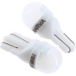 WRC 007362-2 ampoules automobile LED T10 12V (W5W) - Eclairage interieur/Tableau de bord/Coffre/Plaque, blanc