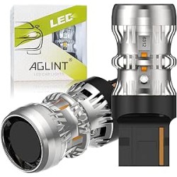 T20 LED Ampoule CANBUS Sans Erreur W21W WY21W 7440 992 Anti-Hyper Flash 1860 4SMD 12V Remplacer pour Voiture LED Clignotants Ava