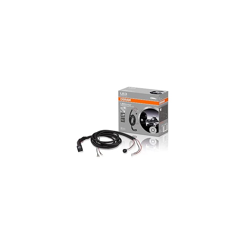 OSRAM Wire Harness AX 1LS, kit de faisceau de câbles pour bandes lumineuses de voiture, jeu de câbles pour l'installation d'une 
