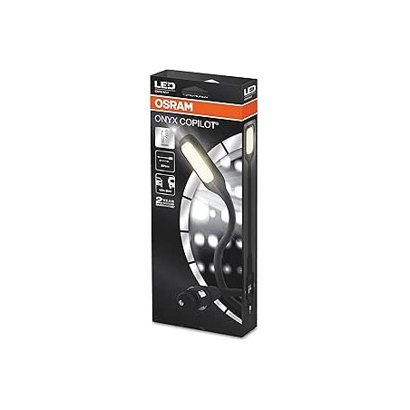 OSRAM Onyx Copilot M+ 7, liseuse LED pour l'intérieur du véhicule, Connexion Via Allume-Cigare, Onyx M+7, boîte Pliante (1 pièce