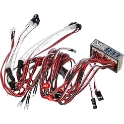 Carson 500906153 Unité d'éclairage LED Drift - Accessoires pour modèles réduits, modèles réduits RC, Accessoires pour Voitures r