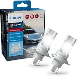 Philips Ultinon Pro9200 LED ampoule de phare automobile (H4), +400%, 5.800K, set de 2