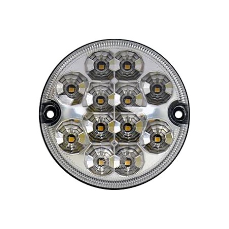 Carpoint Feu de Recul LED Rond, Blanc