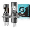 KOYOSO Ampoule H4 LED 100W: Kit Conversion pour Voiture 9003/HB2 26000LM 6500k Blanc Froid