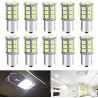 Defvnsy P21W 1156 BA15S Ampoules LED, 1141 7506 1003 Ampoule 12V Extrêmement Brillant 6000K Blanc, 27SMD 5050 Ampoules LED Voitu