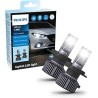 Philips Ultinon Pro3022 LED ampoule de phare automobile (H4), +100%, lumière blanche et froide à 6.000K, set de 2