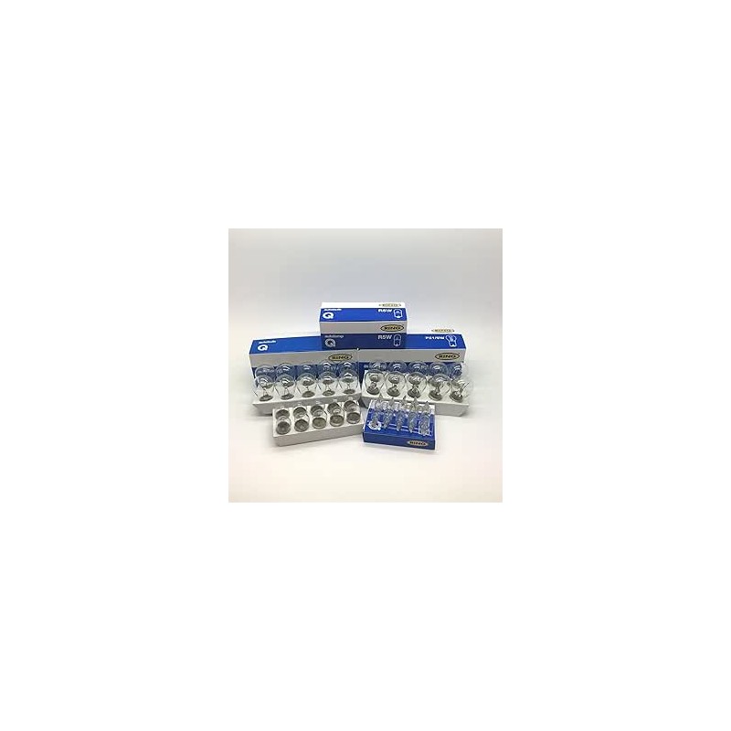40 ampoules de voitures Ring assorties, lots de 10 ampoules de 12 volts – 380 382 207 501