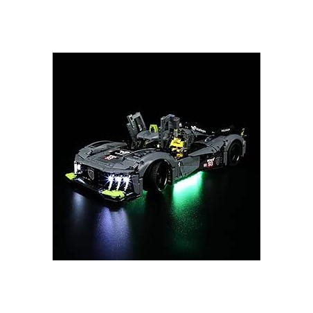 LIGHTAILING Kit d'éclairage pour Lego - 42156 Peugeot 9X8 24H Le Mans Hybrid Hypercar - Kit d'éclairage LED compatible avec le m